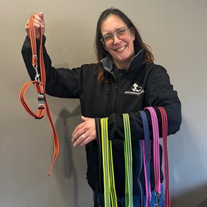 halsbanden en anti slip lijnen diverse kleuren