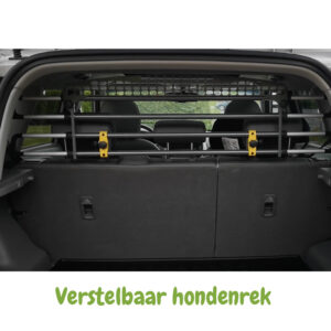 verstelbaar hondenrek