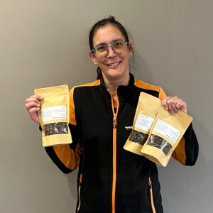 Wagging huid en vacht totaal snack